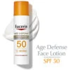 Eucerin Sun Age Defense SPF 50 Face Sunscreen Lotion, 2.5 Fl Oz Bottle 1 Eucerin Sun Age Defense SPF 50 Face Sunscreen Lotion, 2.5 Fl Oz Bottle -Nursing Products 072140032227