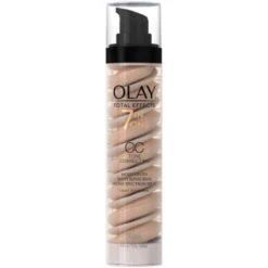 Olay CC Cream Total Effects Tone Correcting Facial Moisturizer With Sunscreen, Medium To Deep
