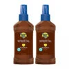 Banana Boat Deep Tanning Spray Oil Sunscreen With Coconut Oil, SPF 4, 8oz - Twin Pack 2 Banana Boat Deep Tanning Spray Oil Sunscreen With Coconut Oil, SPF 4, 8oz - Twin Pack -Nursing Products 079656135367