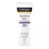 Neutrogena Sensitive Skin Mineral Sunscreen Lotion With Broad Spectrum SPF 60+ & Zinc Oxide, Water-Resistant, Hypoallergenic, Fragrance- & Oil-Free Gentle Sunscreen Formula, 3 Fl. Oz -Nursing Products 086800872603