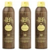 Sun Bum Original Moisturizing Sunscreen Spray SPF 30 | Vegan And Reef Friendly | Octinoxate & Oxybenzone Free | Broad Spectrum UVA/UVB Sunscreen With Vitamin E | 6 Oz | Pack Of 3 -Nursing Products 090125621709