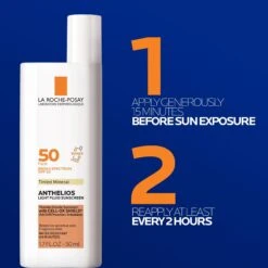 LA ROCHE-POSAY ANTHELIOS MINERAL TINTED ULTRA LIGHT FACE SUNSCREEN FLUID SPF 50 -Nursing Products 2246041cm alt05