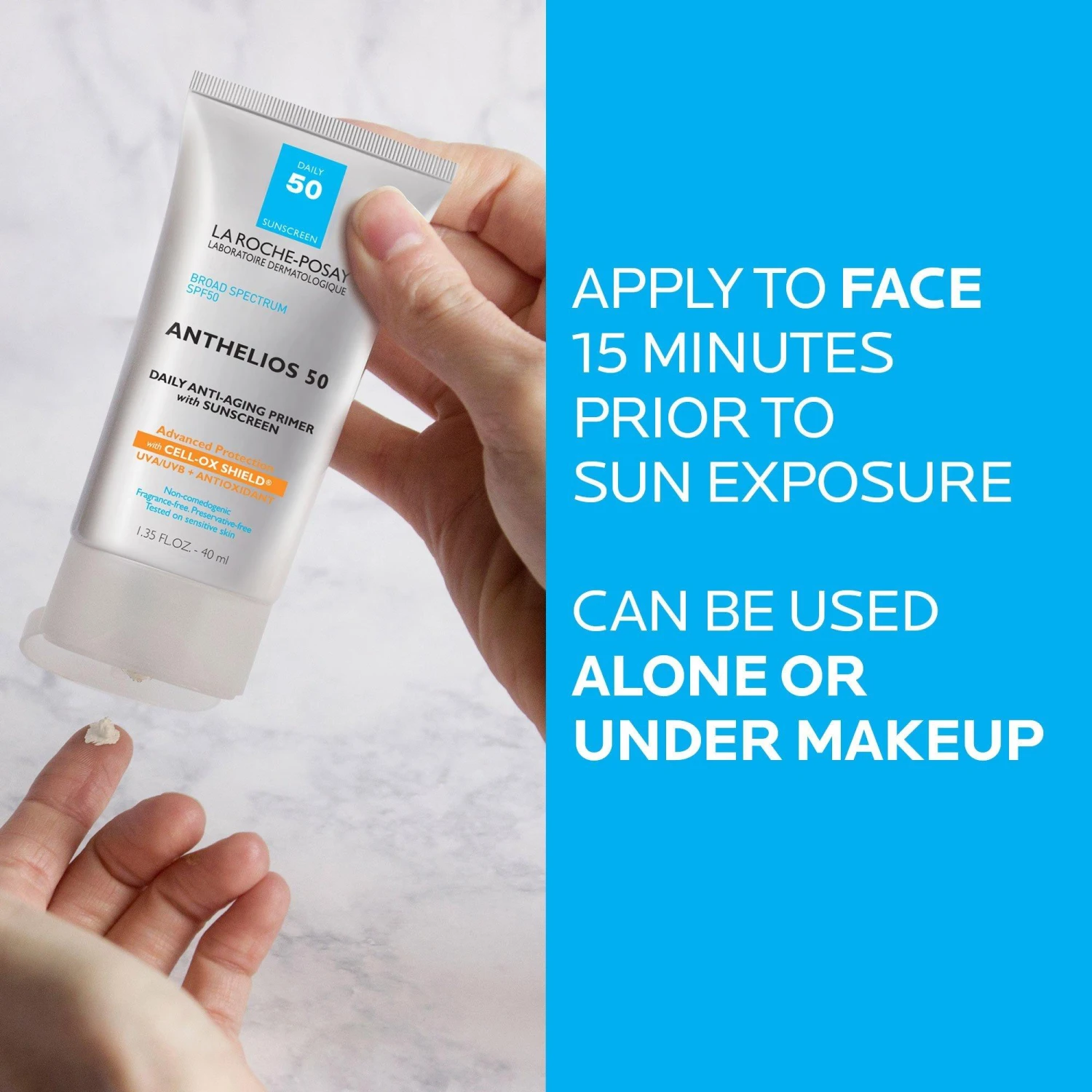 LA ROCHE-POSAY ANTHELIOS DAILY ANTI-AGING FACE PRIMER WITH SUNSCREEN SPF 50 8 LA ROCHE-POSAY ANTHELIOS DAILY ANTI-AGING FACE PRIMER WITH SUNSCREEN SPF 50 - Image 6