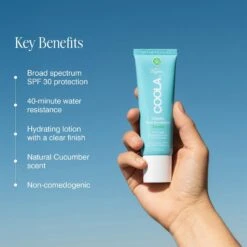 Coola CLASSIC FACE ORGANIC SUNSCREEN LOTION SPF 30 - CUCUMBER -Nursing Products 2272546cm alt02