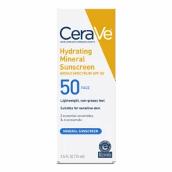 Cerave HYDRATING SUNSCREEN FACE LOTION SPF 50 12 Cerave HYDRATING SUNSCREEN FACE LOTION SPF 50 -Nursing Products 2540955cm alt01