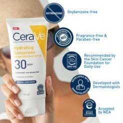 Cerave HYDRATING SUNSCREEN BODY LOTION SPF 30 13 Cerave HYDRATING SUNSCREEN BODY LOTION SPF 30 -Nursing Products 2540956cm alt02