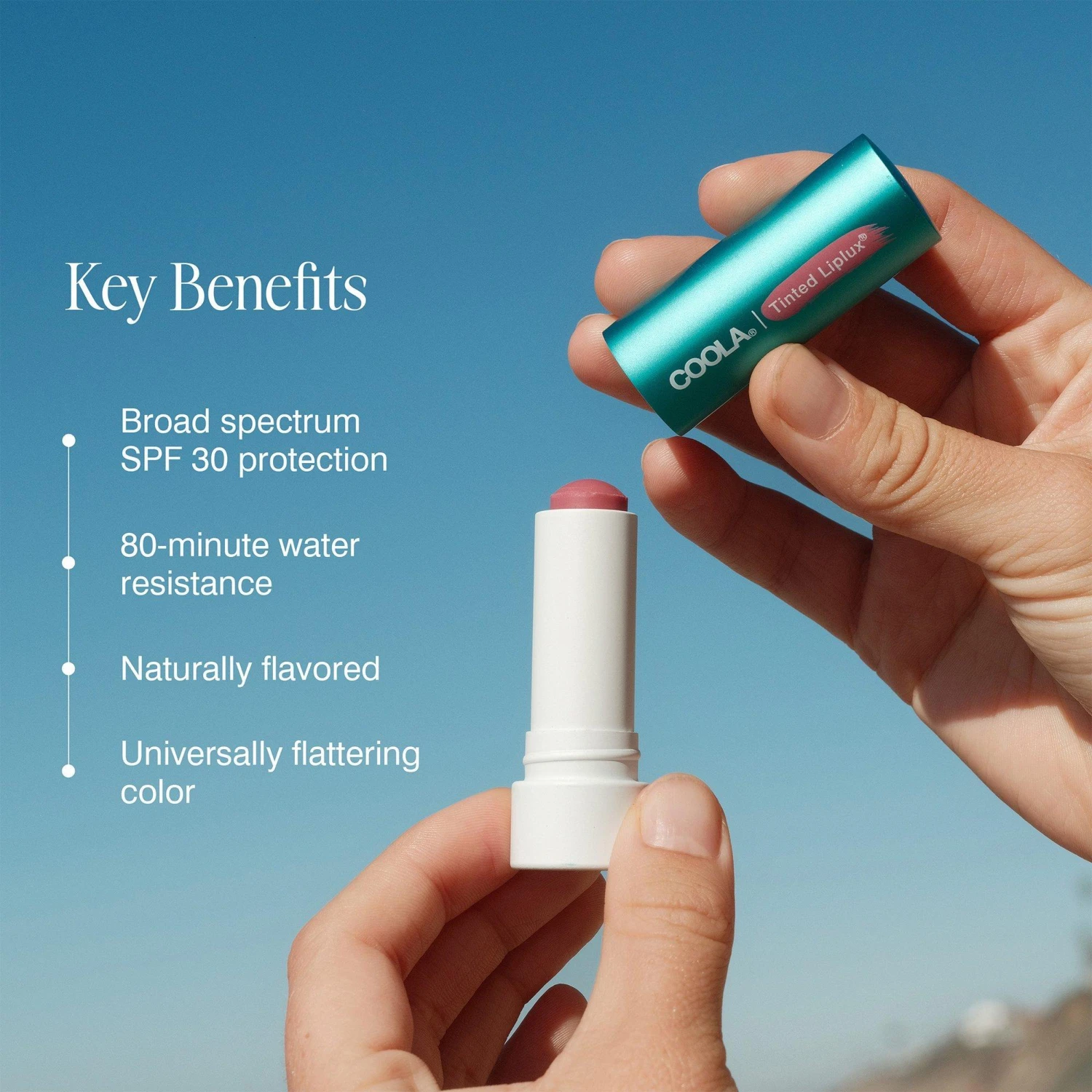 Coola ORGANIC LIPLUX CLASSIC SUNSCREEN LIP BALM SPF 30 7 Coola ORGANIC LIPLUX CLASSIC SUNSCREEN LIP BALM SPF 30 - Image 5