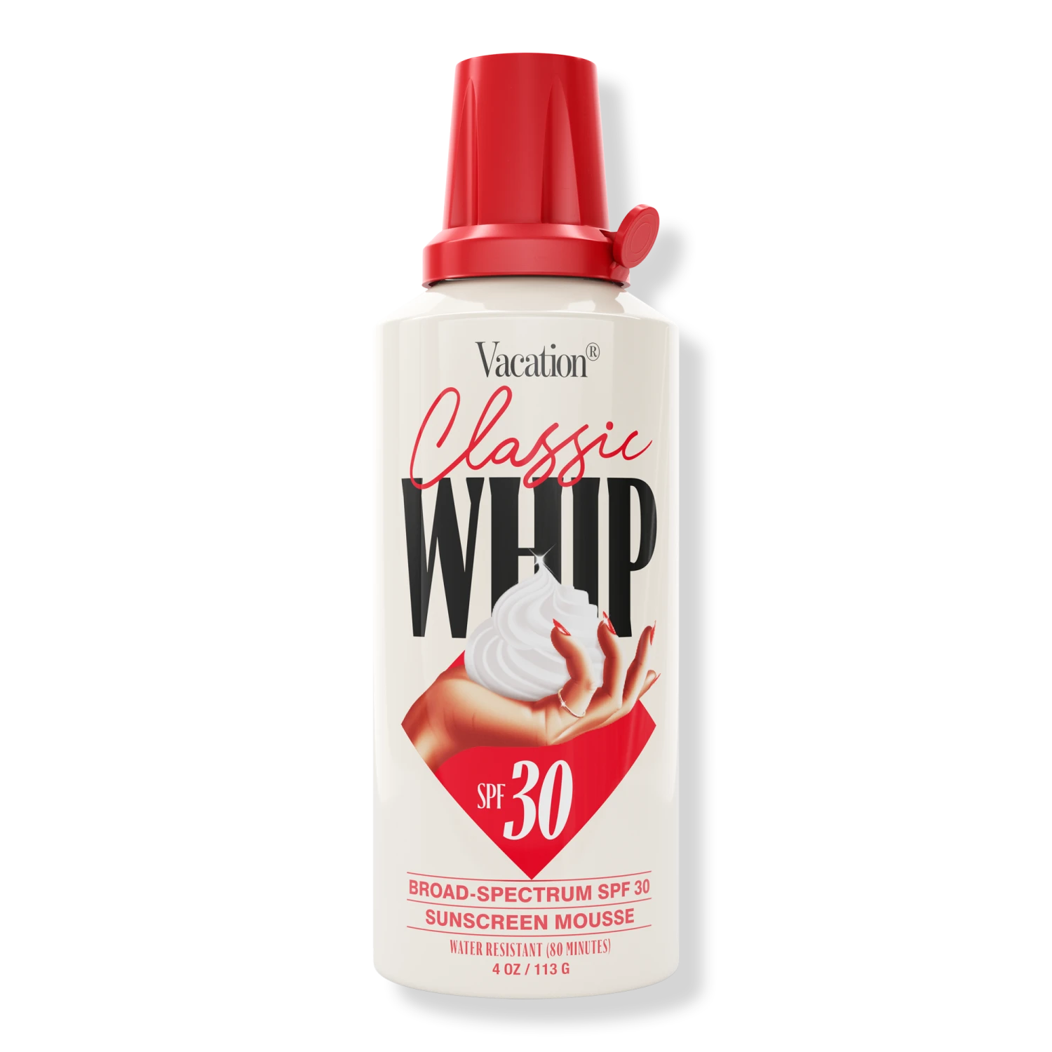 VACATION CLASSIC WHIP SPF 30 SUNSCREEN MOUSSE 3 VACATION CLASSIC WHIP SPF 30 SUNSCREEN MOUSSE