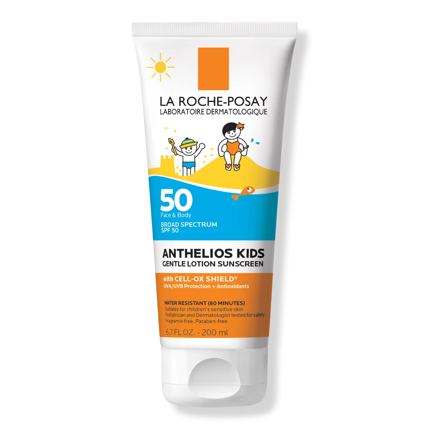 LA ROCHE-POSAY ANTHELIOS KIDS GENTLE SUNSCREEN FACE AND BODY LOTION SPF 50 3 LA ROCHE-POSAY ANTHELIOS KIDS GENTLE SUNSCREEN FACE AND BODY LOTION SPF 50