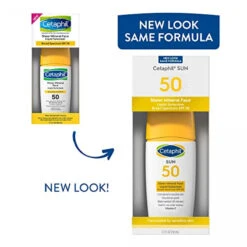 Cetaphil Sheer 100% Mineral Liquid Sunscreen For Face With Zinc Oxide Broad Spectrum SPF 50 Formulated For Sensitive Skin -Doctor Recommended Sensitive Skincare Brand , Unscented, 1.7 Fl Oz -Nursing Products 302994110001 2