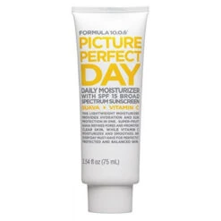 FORMULA 10.0.6 Picture Perfect Day SPF 15 Moisturizer (2.54 Fl. Oz.) Daily Face Lotion With Broad Spectrum Sunscreen To Hydrate & Protect Skin - Vegan, Paraben-Free, Sulfate-Free & Cruelty-Free