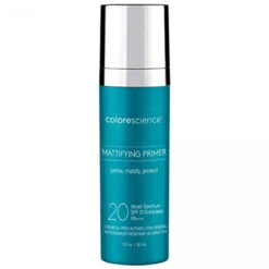 Colorescience Skin Perfecting Face Primer, Water Resistant Mineral Sunscreen, Broad Spectrum 20 SPF UV Skin Protection, 1 Fl Oz