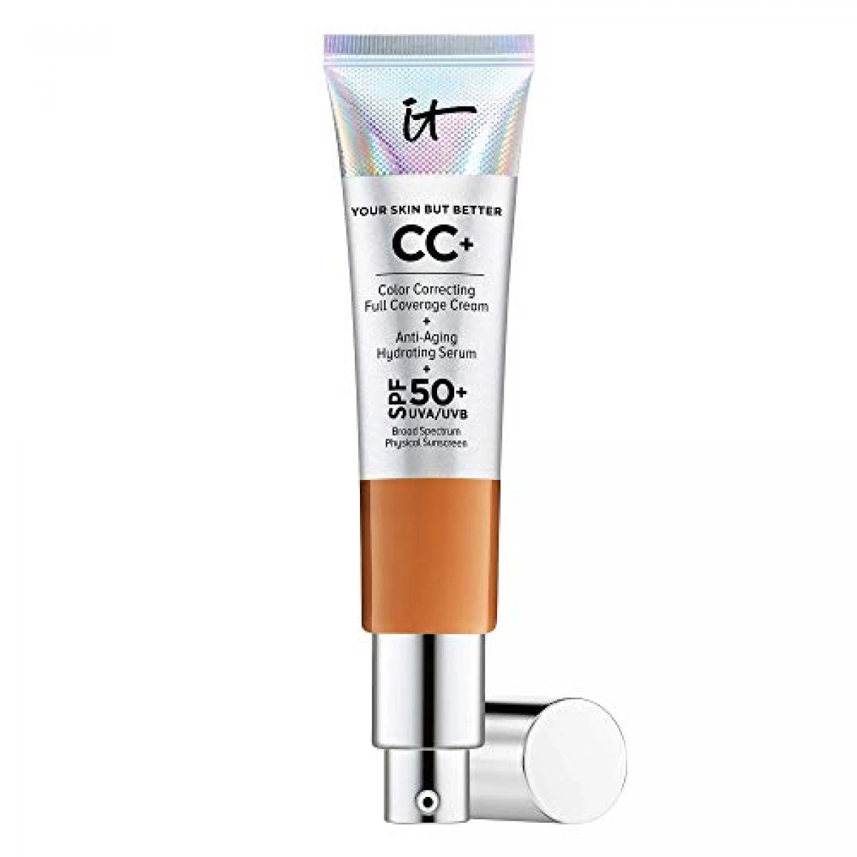 IT Cosmetics Your Skin But Better CC+ Cream, Rich (W) - Color Correcting Cream, Full-Coverage Foundation, Anti-Aging Serum & SPF 50+ Sunscreen - Natural Finish - 1.08 Fl Oz 3 IT Cosmetics Your Skin But Better CC+ Cream, Rich (W) - Color Correcting Cream, Full-Coverage Foundation, Anti-Aging Serum & SPF 50+ Sunscreen - Natural Finish - 1.08 Fl Oz