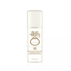 Sun Bum Mineral SPF 50 Sunscreen Roll-On Lotion Vegan And Reef Friendly Octinoxate & Oxybenzone Free Broad Spectrum Moisturizing UVA/UVB Easy Roller Ball Sunscreen Lotion With Zinc And Vitamin E 3 Oz