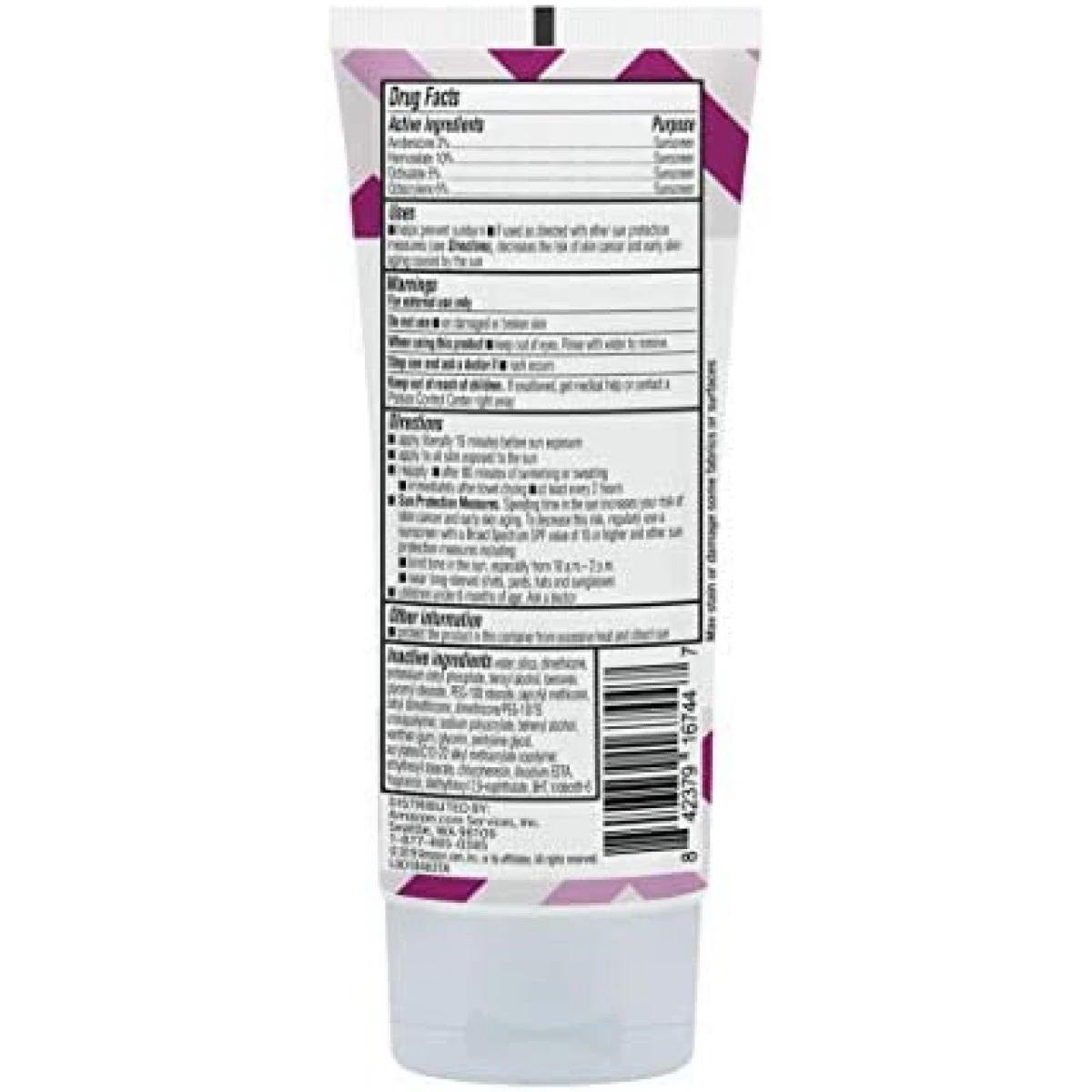 Amazon Brand - Solimo Sheer Face Sunscreen SPF 30, Reef Friendly (Octinoxate & Oxybenzone Free), 3.0 Fluid Ounce 4 Amazon Brand - Solimo Sheer Face Sunscreen SPF 30, Reef Friendly (Octinoxate & Oxybenzone Free), 3.0 Fluid Ounce - Image 2