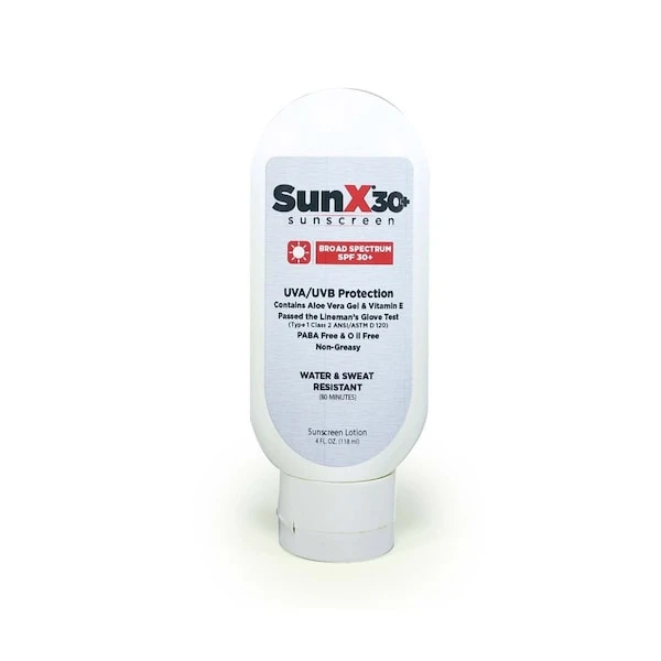 SunX30 Sunscreen Lotion, 4 Oz. Tottle 3 SunX30 Sunscreen Lotion, 4 Oz. Tottle