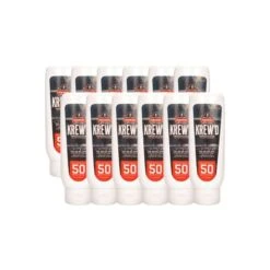 Ergodyne® 6351 KREW'D® SPF 50 Sunscreen Lotion, 8oz, 12-Pack