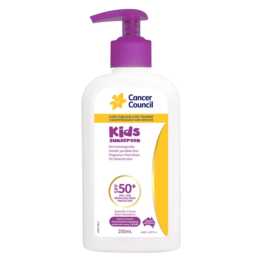 Kids Sunscreen SPF50+ 200ml 3 Kids Sunscreen SPF50+ 200ml