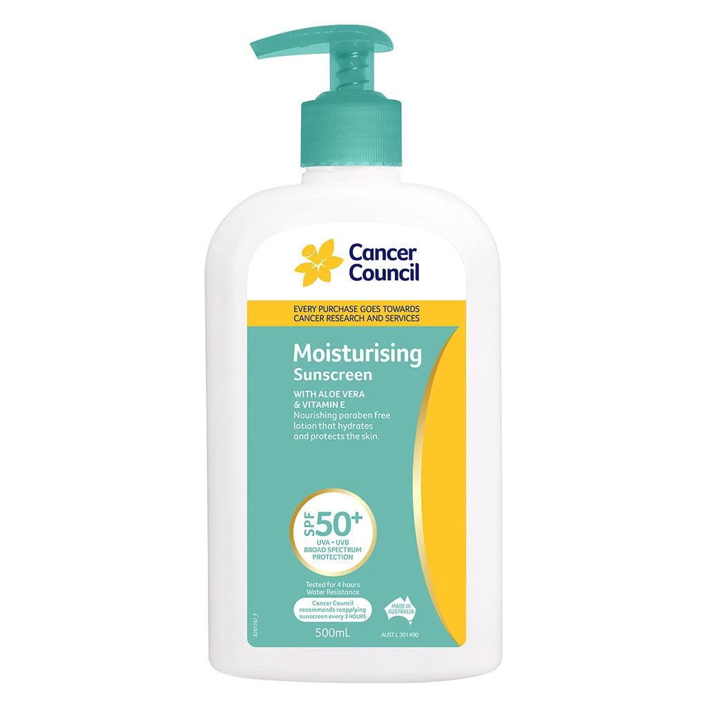 Moisturising Sunscreen SPF50+ 500ml 3 Moisturising Sunscreen SPF50+ 500ml