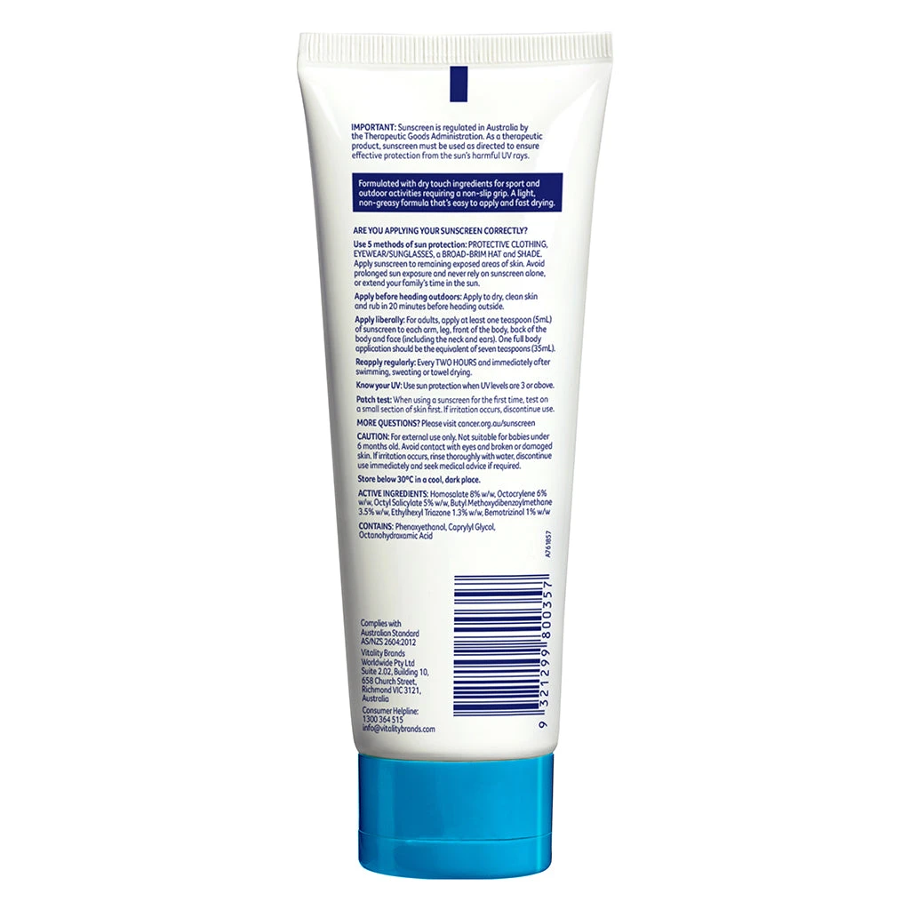 Sport Dry Touch Sunscreen SPF50+ 110ml 4 Sport Dry Touch Sunscreen SPF50+ 110ml - Image 2