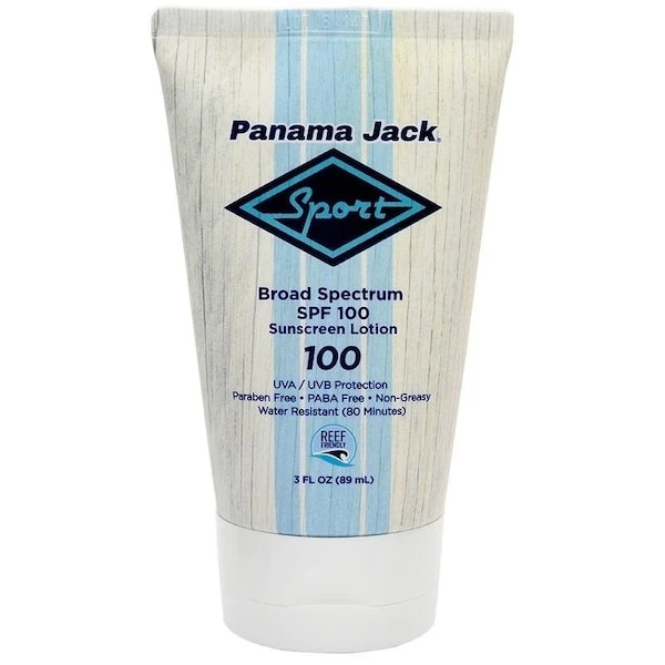 Panama Jack Sport Sunscreen Lotion, 3 Floz Bottle 3 Panama Jack Sport Sunscreen Lotion, 3 Floz Bottle