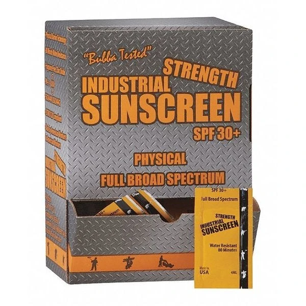 Industrial Sunscreen, PK100 3 Industrial Sunscreen, PK100
