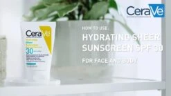 Cerave HYDRATING FOR FACE AND BODY SHEER SUNSCREEN SPF 30 -Nursing Products bb66d941 db69 488b b28e 14b1ebe678f5