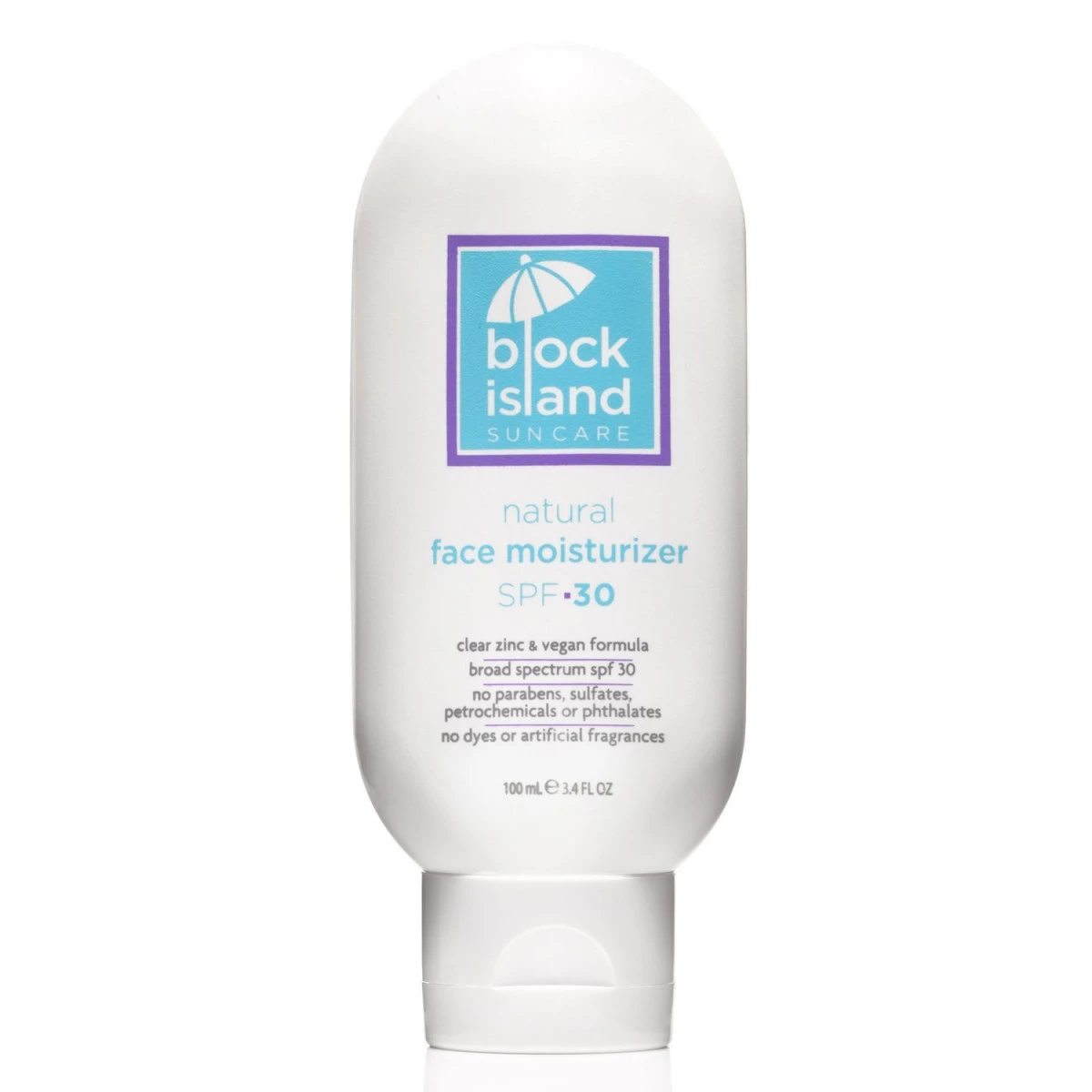Block Island Organics - Natural Face Moisturizer SPF 30 With Clear Zinc - Broad Spectrum UVA UVB Protection - Daily Anti-Aging Sunscreen Sunblock - EWG Top Rated - Non-Toxic - Made In USA - 3.4 FL OZ 3 Block Island Organics - Natural Face Moisturizer SPF 30 With Clear Zinc - Broad Spectrum UVA UVB Protection - Daily Anti-Aging Sunscreen Sunblock - EWG Top Rated - Non-Toxic - Made In USA - 3.4 FL OZ