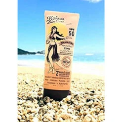 Kokua Sun Care SPF 50/80 Min Water Resistance Reef Safe Natural Zinc Sunscreen