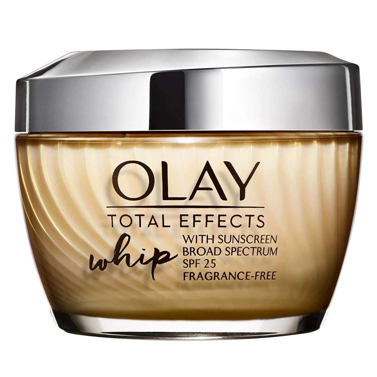 Olay Total Effects Whip Face Moisturizer With Sunscreen, SPF 25 Fragrance-Free, 1.7 Oz 3 Olay Total Effects Whip Face Moisturizer With Sunscreen, SPF 25 Fragrance-Free, 1.7 Oz