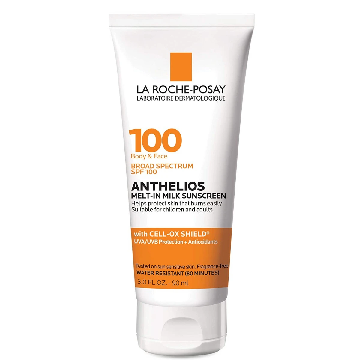 La Roche-Posay Anthelios Melt-in Milk Body And Face Sunscreen Lotion Broad Spectrum SPF 100, Oxybenzone Free, Sunscreen For Kids, Adults And Sun Sensitive Skin 3 La Roche-Posay Anthelios Melt-in Milk Body And Face Sunscreen Lotion Broad Spectrum SPF 100, Oxybenzone Free, Sunscreen For Kids, Adults And Sun Sensitive Skin