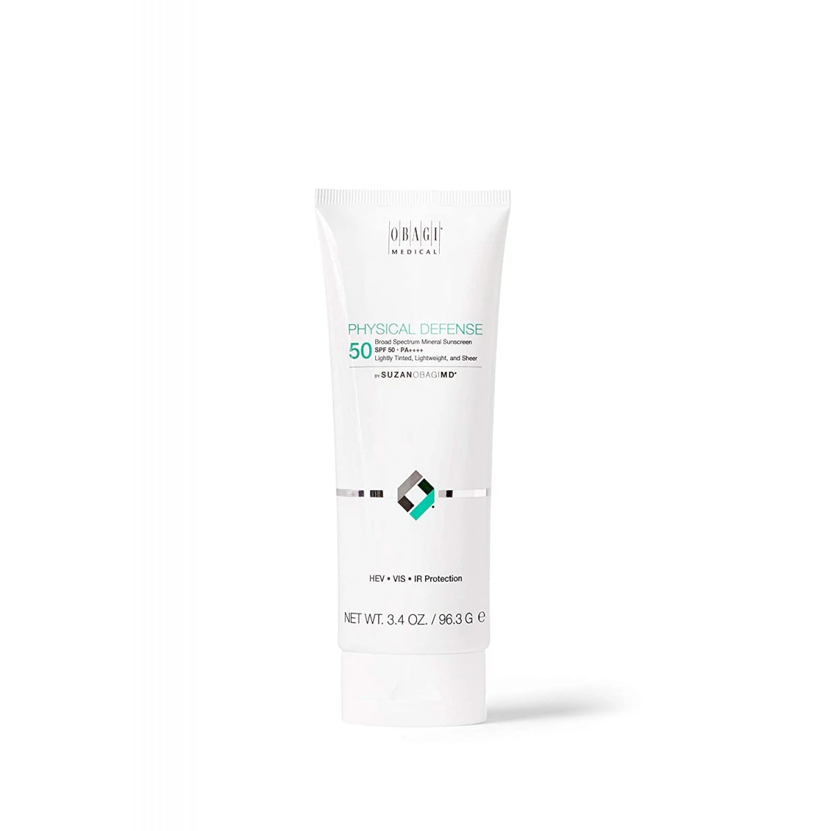 SUZANOBAGIMD Physical Defense Tinted Broad Spectrum SPF 50, Hypoallergenic Mineral Facial Sunscreen, 3.4 Oz 3 SUZANOBAGIMD Physical Defense Tinted Broad Spectrum SPF 50, Hypoallergenic Mineral Facial Sunscreen, 3.4 Oz