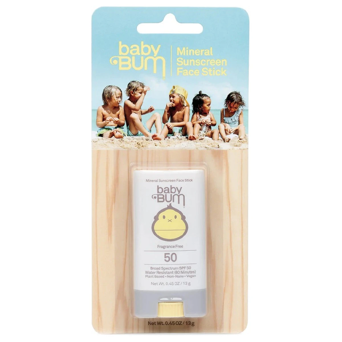 Baby Bum Mineral Sunscreen Face Stick SPF 50 4 Baby Bum Mineral Sunscreen Face Stick SPF 50 - Image 2