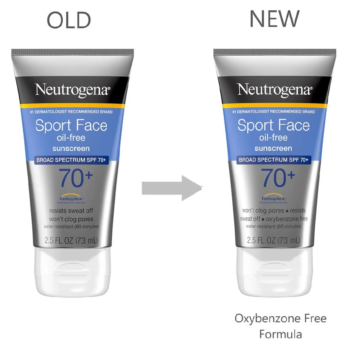 Neutrogena Sport Face Oil-Free Lotion Sunscreen, SPF 70+ 4 Neutrogena Sport Face Oil-Free Lotion Sunscreen, SPF 70+ - Image 2