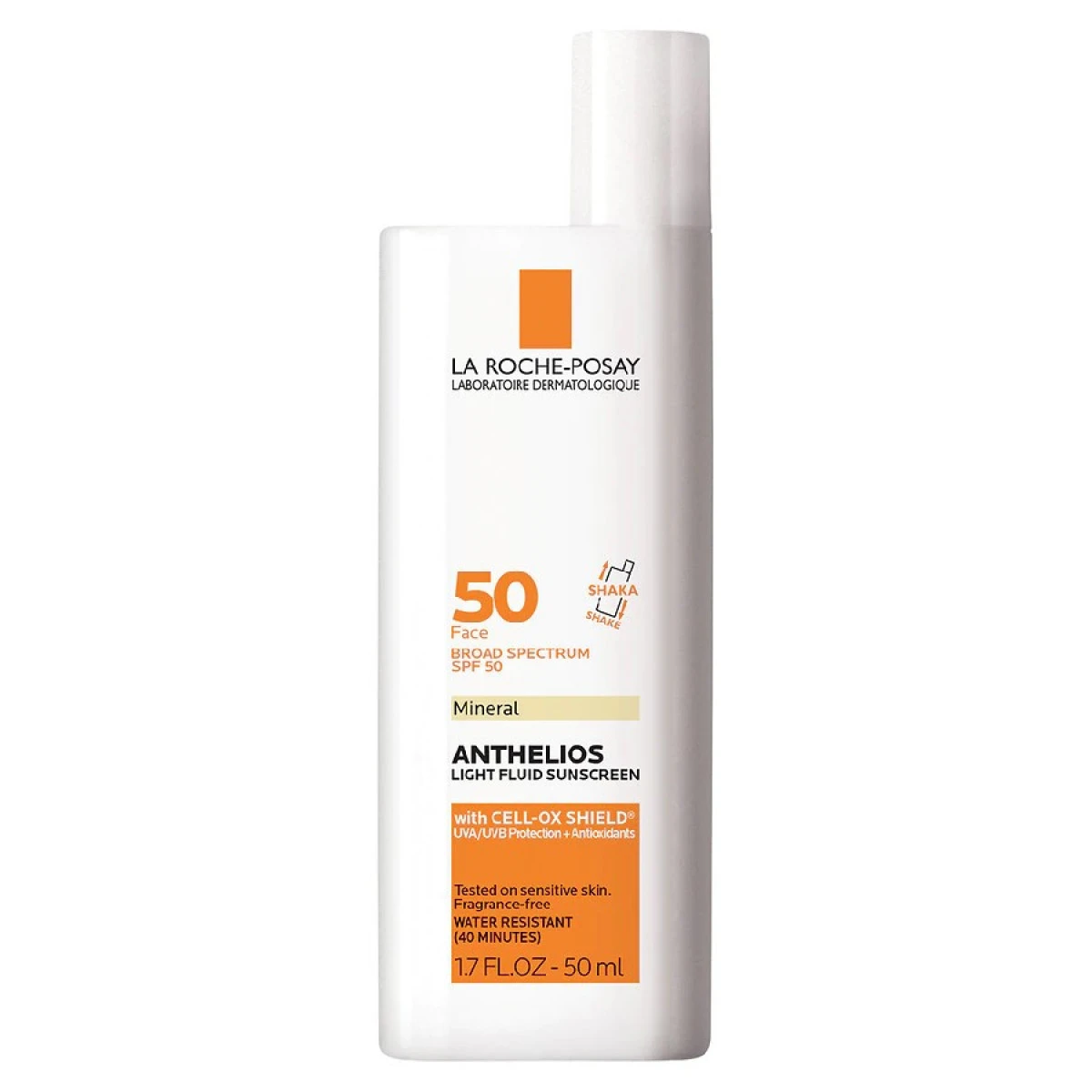 La Roche-Posay Anthelios Mineral Ultra Light Fluid Face Sunscreen With Zinc Oxide And SPF 50 3 La Roche-Posay Anthelios Mineral Ultra Light Fluid Face Sunscreen With Zinc Oxide And SPF 50