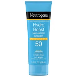 Neutrogena Hydro Boost Moisturizing Sunscreen Lotion, SPF 50