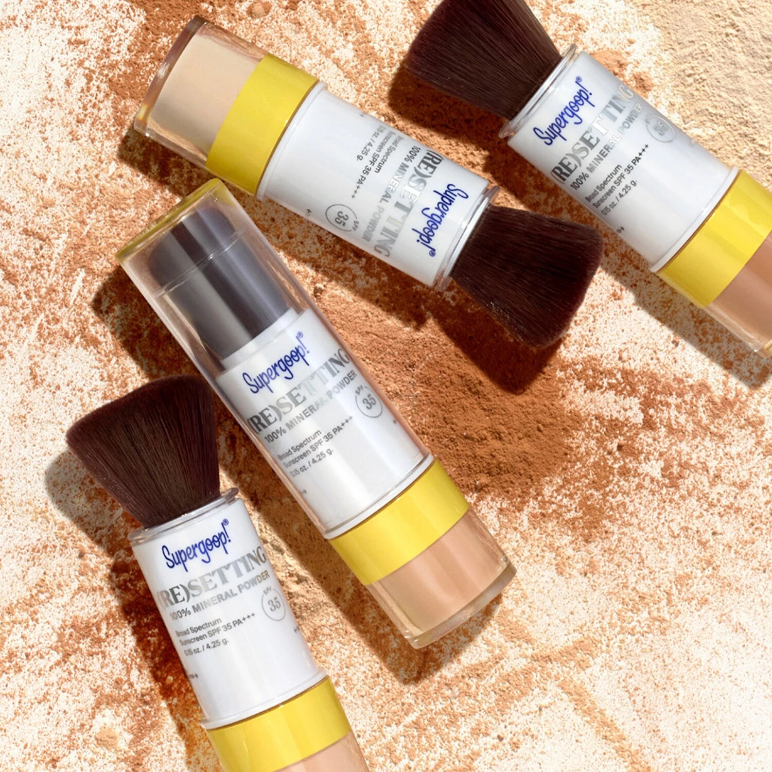 (RE)SETTING 100% MINERAL POWDER SUNSCREEN SPF 35 PA+++ 5 (RE)SETTING 100% MINERAL POWDER SUNSCREEN SPF 35 PA+++ - Image 3