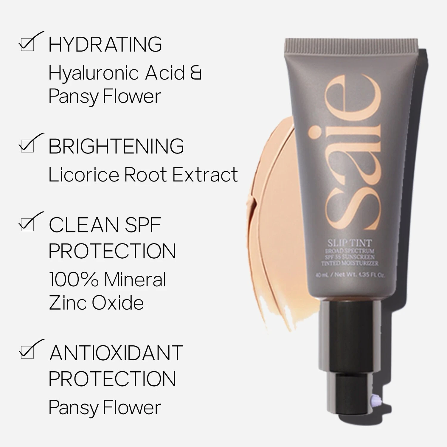 SLIP TINT DEWY TINTED MOISTURIZER SPF 35 SUNSCREEN 5 SLIP TINT DEWY TINTED MOISTURIZER SPF 35 SUNSCREEN - Image 3