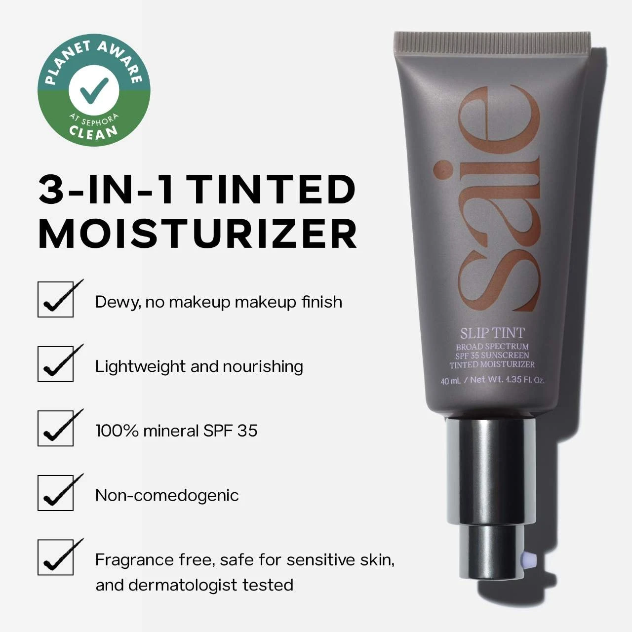 SLIP TINT DEWY TINTED MOISTURIZER SPF 35 SUNSCREEN 7 SLIP TINT DEWY TINTED MOISTURIZER SPF 35 SUNSCREEN - Image 5