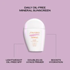 Shiseido URBAN ENVIRONMENT OIL-FREE MINERAL SUNSCREEN BROAD-SPECTRUM SPF 42 WITH HYALURONIC ACID -Nursing Products s2534923 av 06 zoom