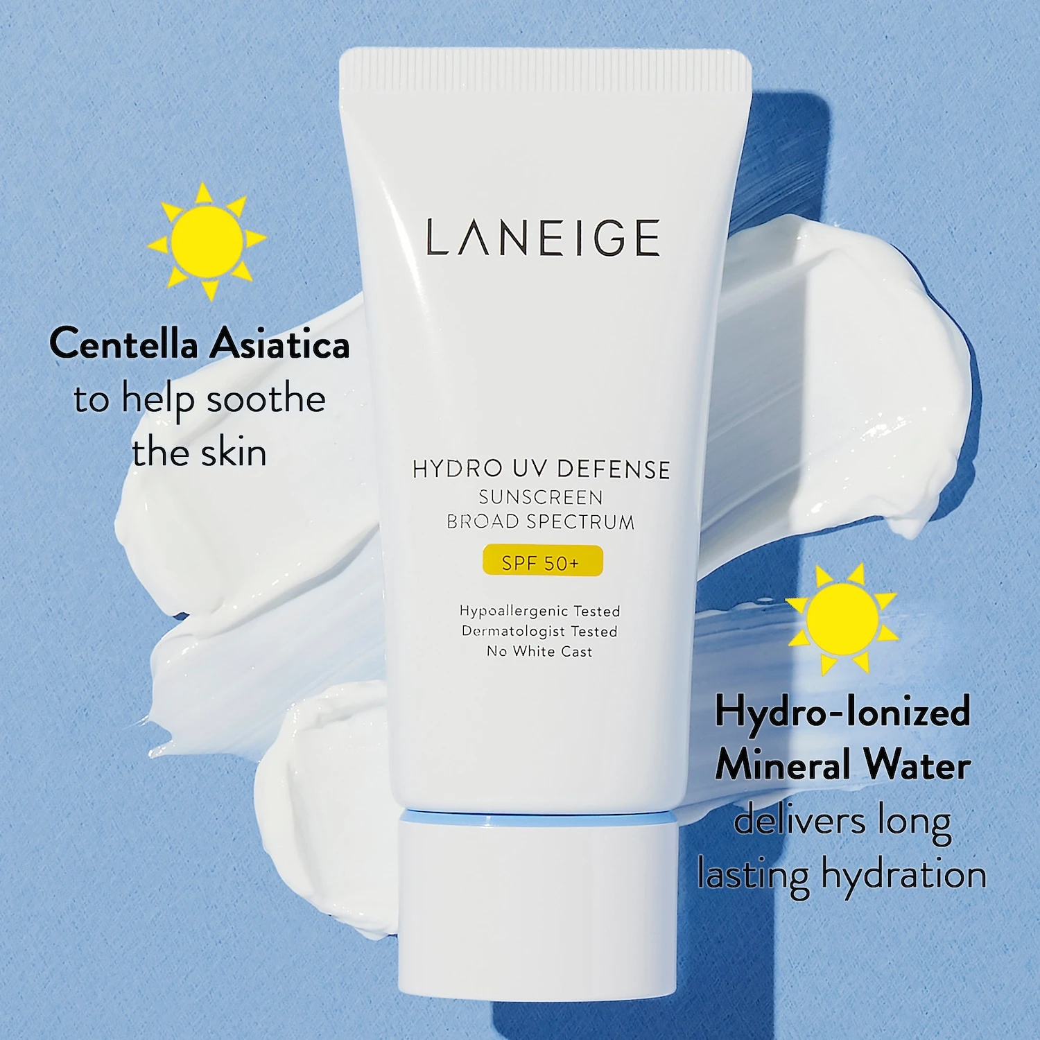 LANEIGE HYDRO UV DEFENSE SUNSCREEN BROAD SPECTRUM SPF 50+ 9 LANEIGE HYDRO UV DEFENSE SUNSCREEN BROAD SPECTRUM SPF 50+ - Image 7