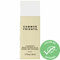 SHADEDROPS BROAD SPECTRUM SPF 30 MINERAL MILK SUNSCREEN